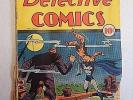 March 1940 Detective Comics DC #37 Batman Unrestored Ungraded Complete NR