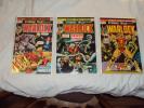 Lot of 3 Vintage Marvel Strange Tales Warlock comic books #'s 178,179, 181