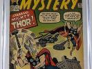 Journey Into Mystery 95 CGC 3.0 SS Stan Lee Thor Avengers Silver Age Marvel Ditk