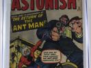 Tales To Astonish 35 CGC 3.0 SS Stan Lee Marvel Ant Man Avengers Wasp Silver Age