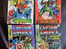 Lot of 4 Captain America Comics  #116, #118, #119 & #120