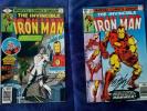 Iron Man #125 + 126 signed by Bob Layton