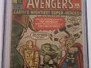 AVENGERS #1 COMIC CGC 3.0 1963 ORIGIN AND FIRST APPEARANCE OF  THE AVENGERS
