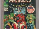 Avengers #54 CGC 9.6 NM+ Marvel Comics 1st the New Masters of Evil - Roy Thomas
