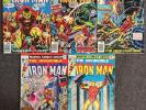 Invincible Iron Man 1st Series # 96 97 98 99 100 Marvel Comics Lot VF