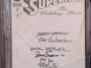Superman The Wedding Album #1 CGC SS 9.4 signed 6x Collector's Variant