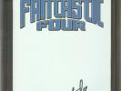 Fantastic Four #1 CGC 9.8 NM/MT SIGNED STAN LEE Marvel Comics Blank Sketch