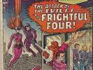Fantastic-Four #36 Marvel comic book 1965 - First Medusa-Frightful Four  Gd 2.0