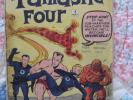 Fantastic Four(1962) #4 1st Silver Age App Namor Sub-Mariner Lee Kirby FAIR(1.0)