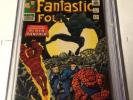 Fantastic Four 52 Cgc 6.0 Ow/w Pages 1st Black Panther