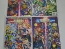 Set of 4: DC Versus Marvel Comics # 1 - 2 - 3 - 4 nm 1996 #