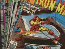 Iron Man 121,122,123,124,125,126,127,129,130,131   Bronze Age 10 Book Lot
