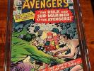 Avengers #3 1964 CGC 6.0 WHITE pages Hulk Sub-Mariner Spider-Man Fantastic Four