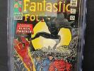 FANTASTIC FOUR #52 CGC 6.5 FN+ 1st App Black Panther STAN LEE, JACK KIRBY 1966