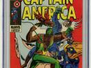 CAPTAIN AMERICA #118 CGC 8.0 OW/W 2nd Appearance of The Falcon Marvel Silver