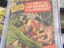 Avengers #3 CGC 8.0 Marvel 1964