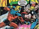 Captain Marvel Comic Book 57, Marvel Comics 1978 NEAR MINT
