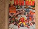 Iron Man 1979 alcohol issues 123,124,125,126,127 each signed Michelinie Layton