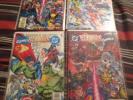 DC Versus Marvel 1-4 Comic Books Batman Thor Superman Wolverine Flash Iron Man