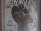 Avengers: The Initiative #14 partial sketch Mark Brooks CGC 9.8 white