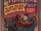 Fantastic Four #42 CGC 9.0 VF/NM Marvel Frightful Four Sandman Medusa Stan Lee