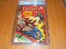 Fantastic Four #62 (1967) CGC 9.4 ow/w First App. BLASTAAR, Inhumans app. KIRBY