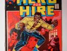 LUKE CAGE, HERO FOR HIRE 1 (Marvel 1972) KEY #1 Origin Issue / Power Man Netflix