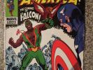 Captain America 117 118 119 126 First 4 appearances of the Falcon 1969- All VG/F