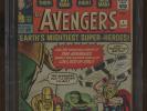 Avengers 1 CGC 5.0 FN/VF * Marvel 1963 *   1st & Origin of Avengers  