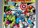 AVENGERS #100 VF- Marvel Bronze Age Comic Captain America Iron Man Thor