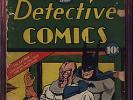 DETECTIVE COMICS 35 (1940) CGC COMPLETE UNRESTORED CLASSIC BATMAN COVER 1 RARE