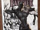 Black Panther #1 - Partial Sketch 2009 NYCC Variant by J. Scott Campbell - Rare