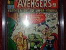 MARVEL Comics AVENGERS  #1 1964  5.0 CGC CSBS 1st issue Thor Iton man Hulk