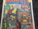 The Mighty World of Marvel #3 Vintage Marvel Comic 1972 With Free Gift