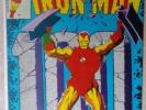 Iron Man #100 1st series Jim Starlin Cover. Printing Error. Missing top black