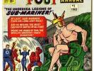 Fantastic Four Annual #1 VG 4.0  vs. Sub-Mariner  Marvel  1963  No Reserve