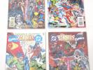 Vtg 1996 Modern Age Comic lot 1 2 3 4 DC Versus Marvel Superman X Men Batman VS