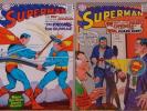 Superman 194 196 198 199 200 201 203 204 lot of 8 1st Flash race 1967 Silver Age
