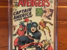 Avengers #4 - CGC 3.5 - 1st Silver Age App of Captain America (1964)