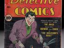Detective Comics 69 Classic Joker Cover Resto Batman Robin