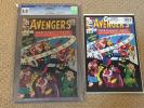 Avengers 7 CGC 3.0 OW-White Pages