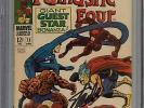 Fantastic Four #73 CGC 5.5 FN- SIGNED STAN LEE DAREDEVIL SPIDER-MAN Marvel Comic