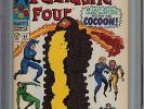 Fantastic Four #67 CGC 9.0 VF/NM SIGNED STAN LEE HIM Marvel Comics REPRINT