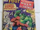 Fantastic Four #25 Hulk vs Thing affordable key. $3.99 unlimited shipping.