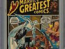 Marvel's Greatest Comics #35 CGC 9.2 NM- SIGNED STAN LEE FANTASTIC FOUR
