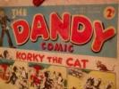 No 2 Dandy Comic 2 1937 With Free Gift Very Rare Phil-comics Beano Dc Thompson