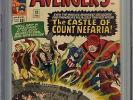 Avengers #13 CGC 7.0 FN/VF COUNT NEFARIA FANTASTIC FOUR Marvel Comics STAN LEE