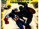TALES OF SUSPENSE #98 VG/F, BLACK PANTHER, Captain America, Marvel Comics 1968