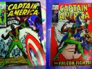 CAPTAIN AMERICA 117 & 118, 1st & 2nd APPEARANCE of FALCON