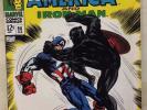 TALES OF SUSPENSE #98 (1968) Marvel Comics FINE Black Panther Iron Man C America